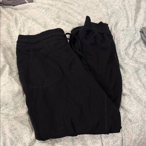 Kids Black Jogger Pants